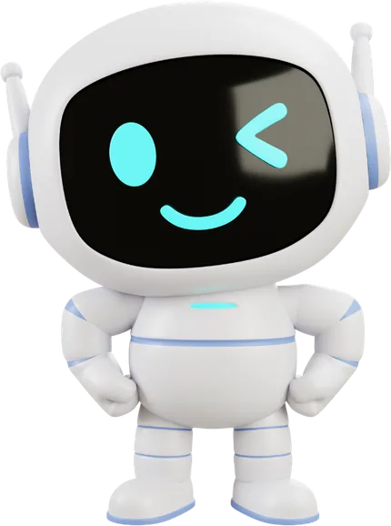 Tagrain blue robot mascot