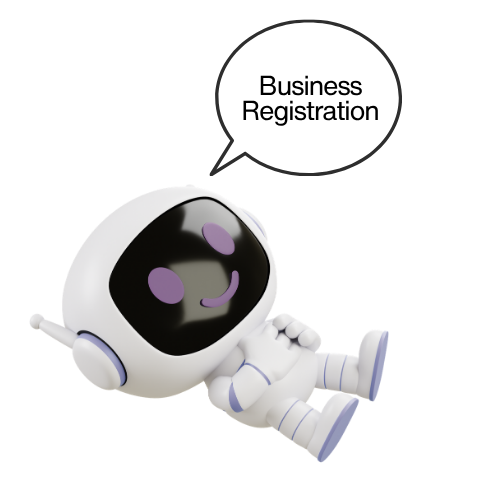 Business registration mascot